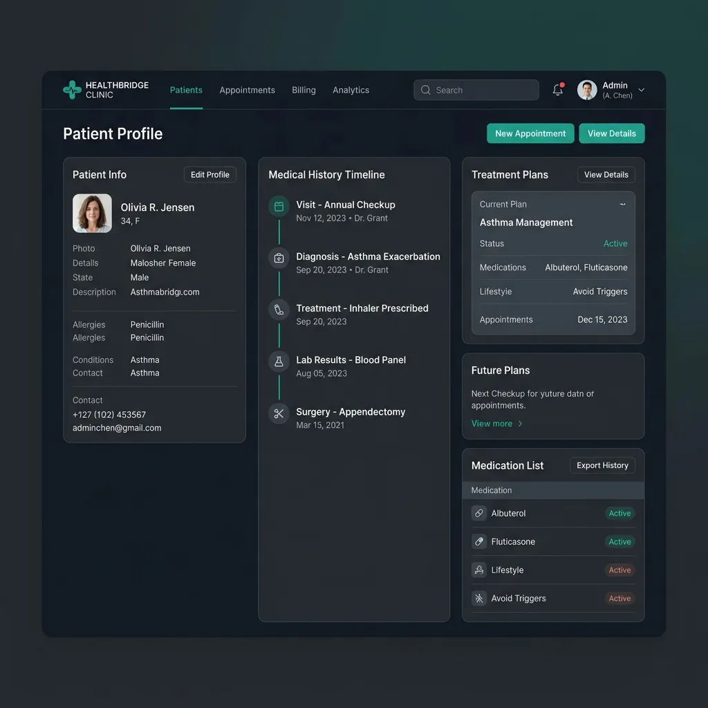 Gallery image 1 for MedSchedule — Klinik Randevu Sistemi